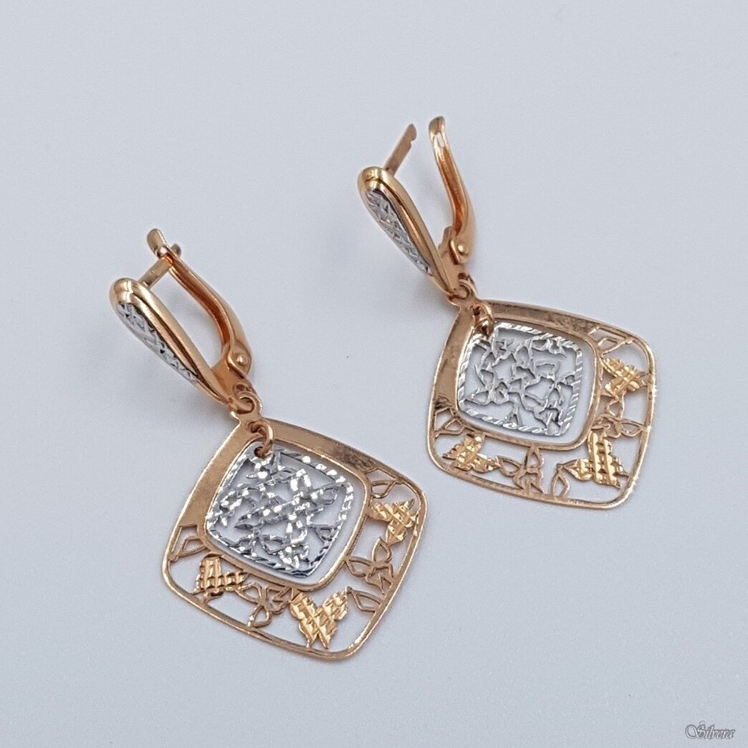 Zelta auskari AU162 1