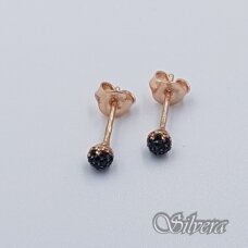 Auksiniai auskarai su cirkoniais AE149