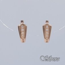 Auksiniai auskarai su cirkoniais AE179
