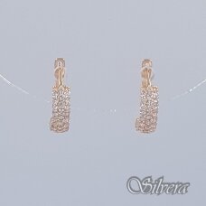 Auksiniai auskarai su cirkoniais AE221