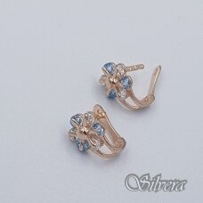 Auksiniai auskarai su cirkoniais AE225