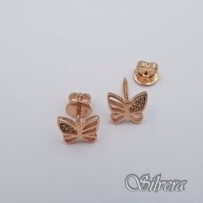 Auksiniai auskarai su cirkoniais AE294