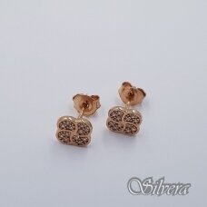 Auksiniai auskarai su cirkoniais AE369