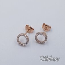 Auksiniai auskarai su cirkoniais AE73