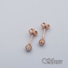 Auksiniai auskarai su cirkoniais AE74