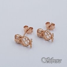 Auksiniai auskarai su cirkoniais AU298