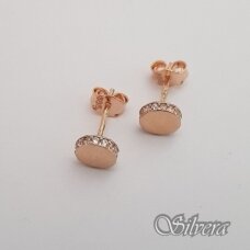 Auksiniai auskarai su cirkoniais AU69