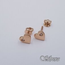 Auksiniai auskarai su cirkoniu AE295