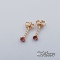 Auksiniai auskarai su cirkoniu AE88