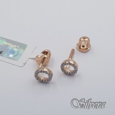 Auksiniai auskarai su deimantais AU987