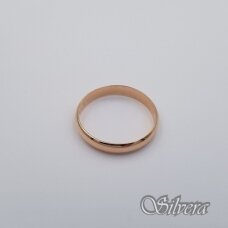 Auksinis vestuvinis žiedas VZ04; 16,5 mm