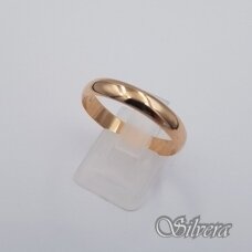 Auksinis vestuvinis žiedas VZ04; 23,5 mm