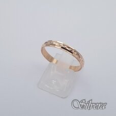 Auksinis vestuvinis žiedas VZ13; 18,5 mm