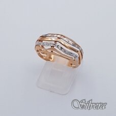 Auksinis žiedas AZ153; 18,5 mm