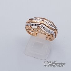 Auksinis žiedas AZ337; 17 mm