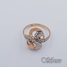 Auksinis žiedas AZ338; 17 mm