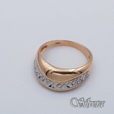 Auksinis žiedas AZ341; 17 mm
