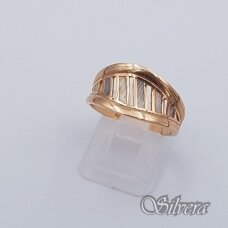 Auksinis žiedas AZ373; 17,5 mm
