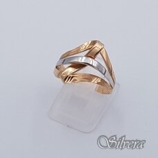 Auksinis žiedas AZ374; 17,5 mm