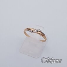 Auksinis žiedas AZ600; 16,5 mm