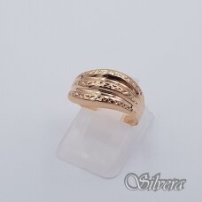 Auksinis žiedas AZ601; 17 mm