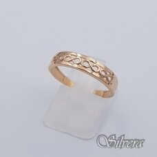 Auksinis žiedas AZ613; 18 mm