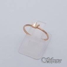 Auksinis žiedas AZ616; 15 mm