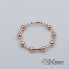 Auksinis žiedas AZ619; 17 mm
