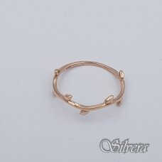 Auksinis žiedas AZ621; 17,5 mm