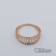 Auksinis žiedas AZ627; 17,5 mm