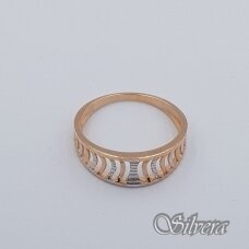 Auksinis žiedas AZ627; 18 mm