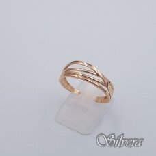 Auksinis žiedas AZ630; 19 mm