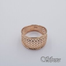 Auksinis žiedas AZ642; 18,5 mm