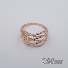 Auksinis žiedas AZ666; 21 mm