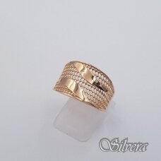 Auksinis žiedas AZ667; 19,5 mm