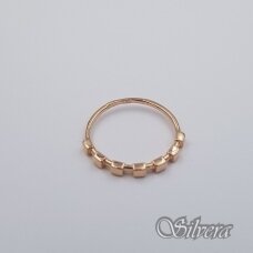 Auksinis žiedas AZ673; 15 mm