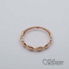 Auksinis žiedas AZ674; 15 mm