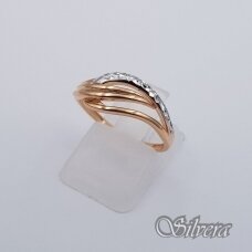 Auksinis žiedas AZ696; 18,5 mm