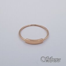 Auksinis žiedas AZ712; 16,5 mm
