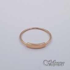Auksinis žiedas AZ712; 17 mm