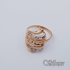 Auksinis žiedas AZ89; 17,5 mm