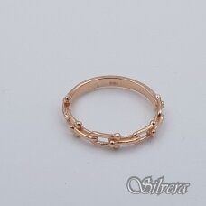 Auksinis žiedas AZ614; 16 mm