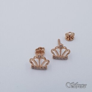 Auksiniai auskarai su cirkoniais AE192