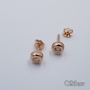 Auksiniai auskarai su cirkoniais AE199