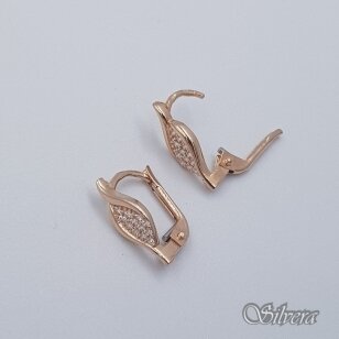 Auksiniai auskarai su cirkoniais AE232