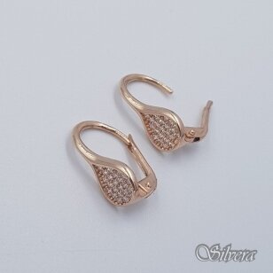 Auksiniai auskarai su cirkoniais AE233