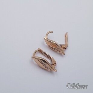 Auksiniai auskarai su cirkoniais AE326