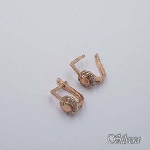 Auksiniai auskarai su cirkoniais AE328