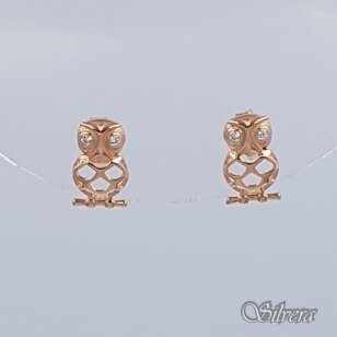 Auksiniai auskarai su cirkoniais AU298