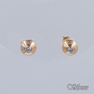 Auksiniai auskarai su cirkoniu AE420